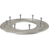 Фланец ALCAPLAST APV0002 нержавеющая сталь