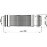 Гибкое колено ALCAPLAST M9006 90/110 flexi