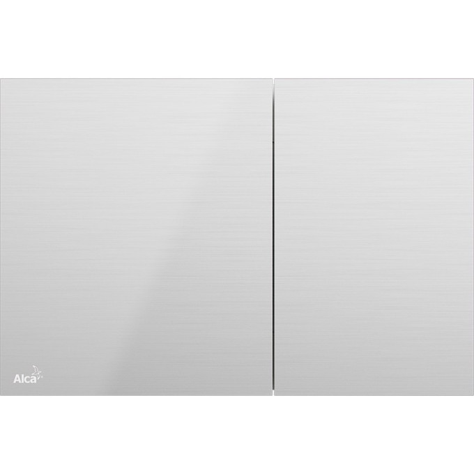 Кнопка управления ALCAPLAST FLAT AIR-INOX металл, матовый