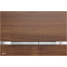 Кнопка управления ALCAPLAST FLAT STRIPE-TEAK металл, матовый, цвет Тик