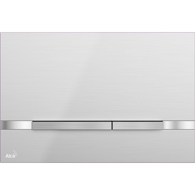 Кнопка управления ALCAPLAST FLAT STRIPE-INOX металл, матовый