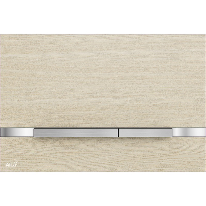 Кнопка управления ALCAPLAST FLAT STRIPE-OAK металл, матовый
