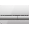 Кнопка управления ALCAPLAST M1713 хром, глянцевая/матовая
