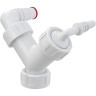 Колено ALCAPLAST P149Z с двумя штуцерами G1