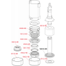 Колпачок слива ALCAPLAST V0021-ND