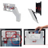 Комплект ALCAPLAST SET 4v1 AM101/1120-4 RU M578-0001 для установки унитаза с черной панелью смыва