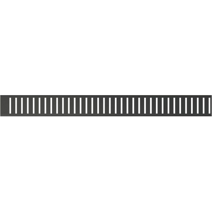 Решетка ALCAPLAST PURE-1450BLACK для водоотводящего желоба
