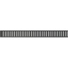 Решетка ALCAPLAST PURE-750BLACK для водоотводящего желоба