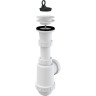 Сифон ALCAPLAST A442-DN50/40 для мойки, c пластмассовой решеткой Ø70, без штуцера