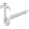 Сифон ALCAPLAST A84-DN50/40 трубчатый с накидной гайкой 6/4