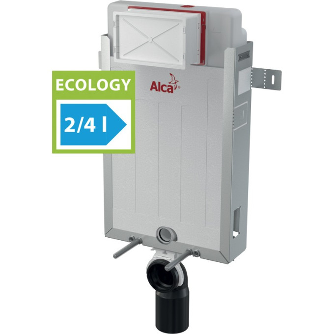 Скрытая система инсталляции ALCAPLAST AM115/1000E RENOVMODUL для замуровывания в стену, Ecology