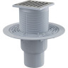 Сливной трап ALCAPLAST APV203 105х105/50/75, подводка – прямая