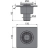 Сливной трап ALCAPLAST APV4, 150х150/50