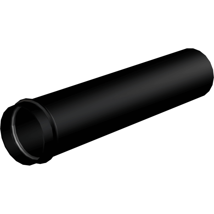 Удлинитель ALCAPLAST DN32 A4000BLACK черный матовый