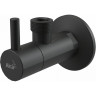 Угловой вентиль ALCAPLAST ARV003-BLACK с фильтром 1/2