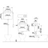 Универсальный бачок ALCAPLAST A94-1/2 для унитаза ALCA UNI Старт/Стоп 1/2
