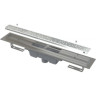 Водоотводящий желоб ALCAPLAST ANTIVANDAL APZ1011-1050L с решеткой, вертикальный сток