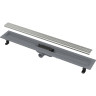 Водоотводящий желоб ALCAPLAST APZ9 SIMPLE AG100201650 с порогами для перфорированной решетки