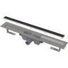 Водоотводящий желоб ALCAPLAST APZ15S-300 без порогов, с решеткой под кладку камня Marble