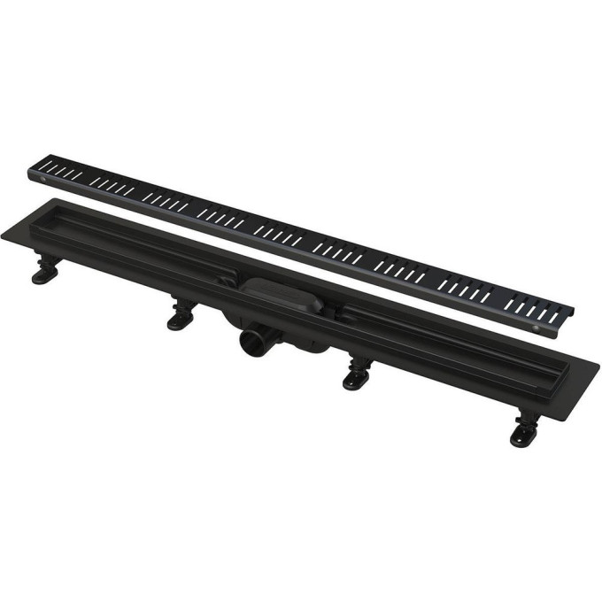 Водоотводящий желоб ALCAPLAST APZ10BLACK-750M, черный матовый