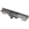 Водоотводящий желоб ALCAPLAST APZ4-950 SMART с порогами для перфорированной решетки и воротником к стене