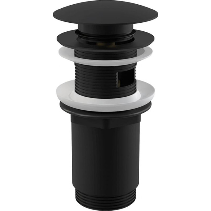 Водослив ALCAPLAST A396BLACK для умывальника 5/4