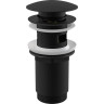 Водослив ALCAPLAST A396BLACK для умывальника 5/4