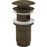 Водослив ALCAPLAST A392ANTIC для умывальника click/clack 5/4
