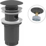 Водослив ALCAPLAST A392-GM-P для умывальника click/clack 5/4