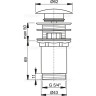 Водослив ALCAPLAST A392B для умывальника click/clack 5/4