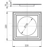 Воротник ALCAPALST APV0005 с 2–х уровневой изоляцией Ø150
