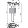 Впускной механизм ALCAPLAST A15P-3/8