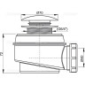 Выпускной комплект ALCAPLAST A465-50 click/clack