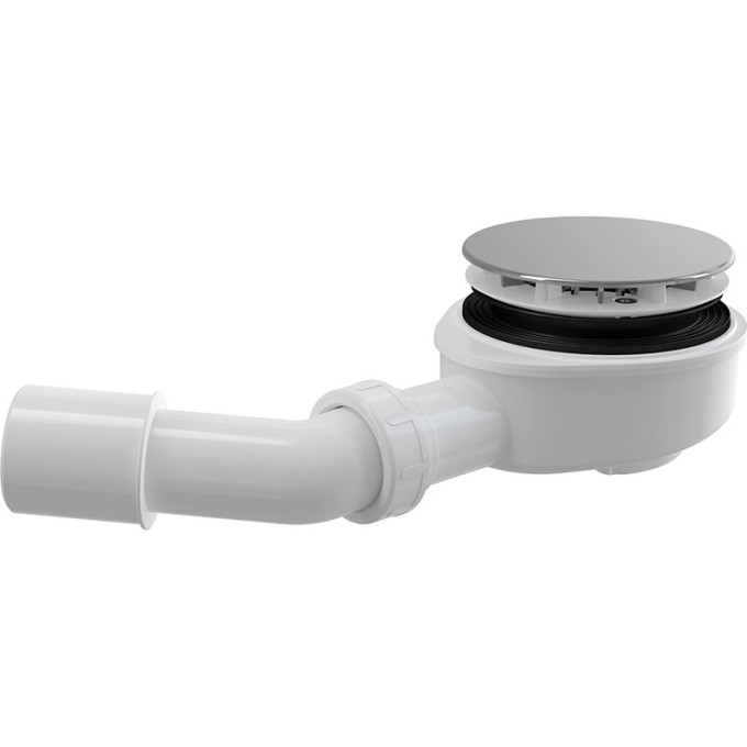 Выпускной комплект ALCAPLAST AG210272100 для душевого поддона, хромированный пластик
