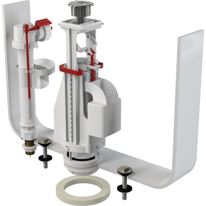 Выпускной комплект ALCAPLAST с двойной кнопкой SA08SK 1/2