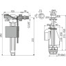 Выпускной комплект ALCAPLAST с двойной кнопкой,впускной механизм А16 3/8 CHROM