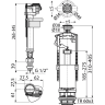 Выпускной комплект ALCAPLAST SA2000SK 1/2
